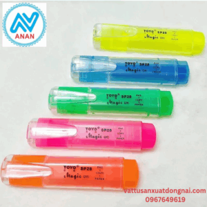 Bút Dạ Quang Toyo – Nét Mực Sáng Rõ, Đánh Dấu Dễ Dàng