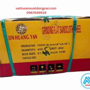 Nhám Xếp Jin Huang Yan 100mm A40 – A60 | Đá Ráp Xếp Đánh Bóng Gỗ & Kim Loại