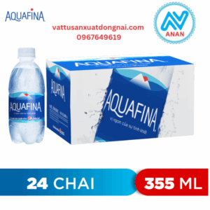 Thùng 24 chai nước tinh khiết Aquafina 355ml