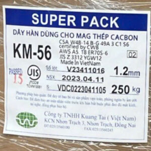 Dây hàn KM-56 1.2mm 125kg/thùng hiệu Kuang Tai
